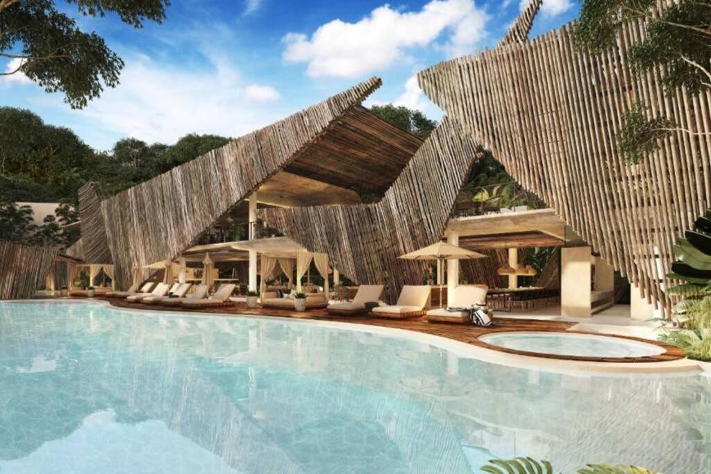 Ferienwohnung Loft En Aldea Zama Tulum Exterior foto